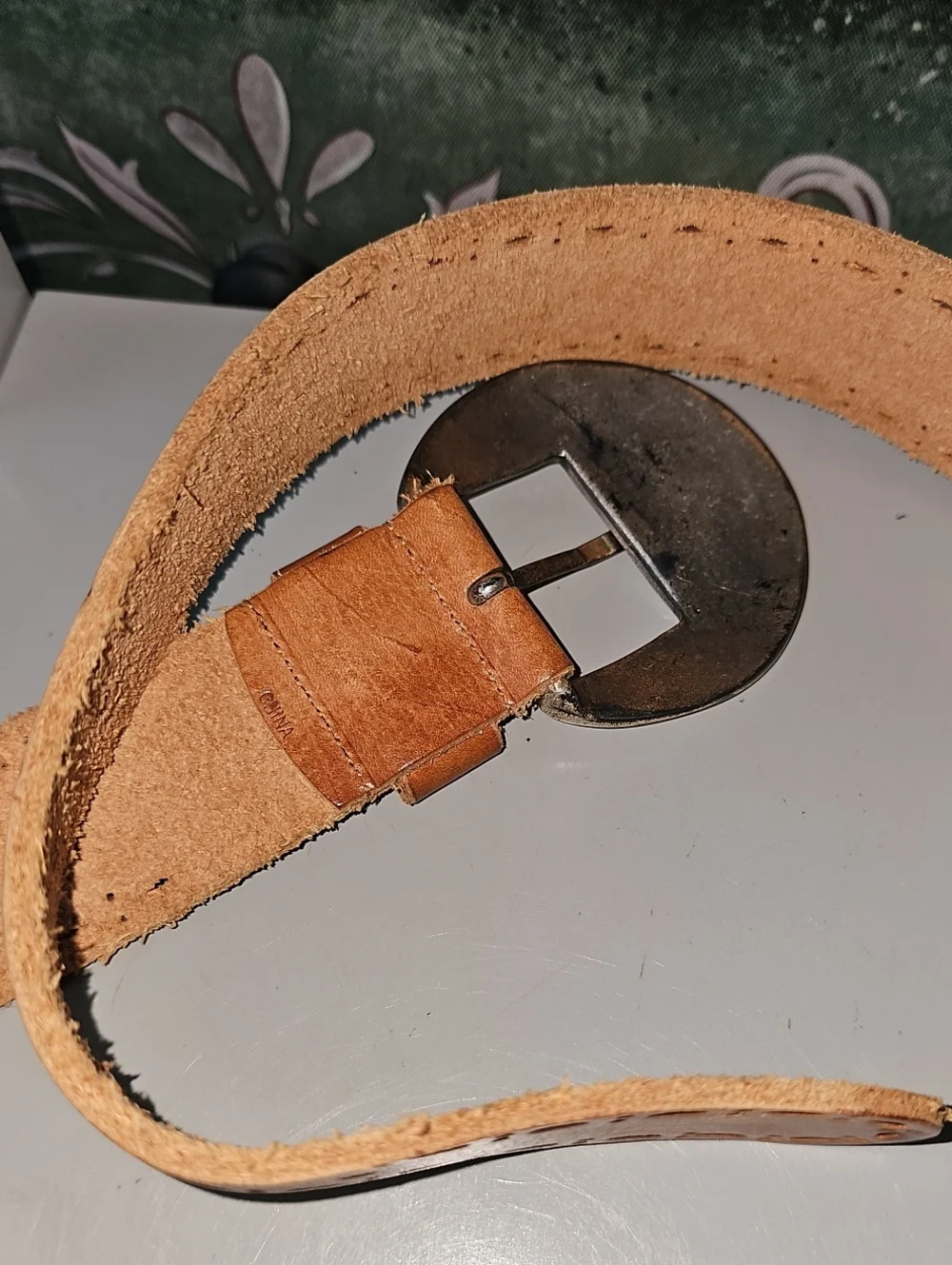 WCM New York Leather Belt